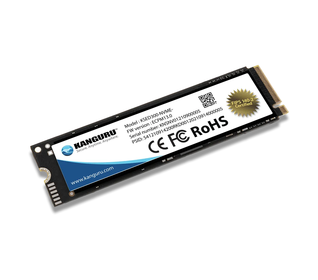 Kanguru Defender SED300 SSD NVMe Internal Hard Drive E-QUIPMENT