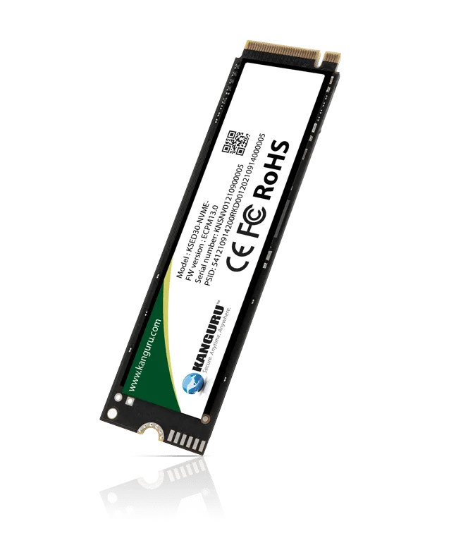 Kanguru Defender SED30 SSD M.2 NVMe Zelfversleutelende Interne Hard Schijf