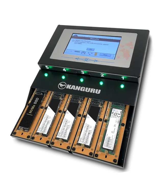 Kanguru 7HD-SATA Pro Harde Schijf Duplicator