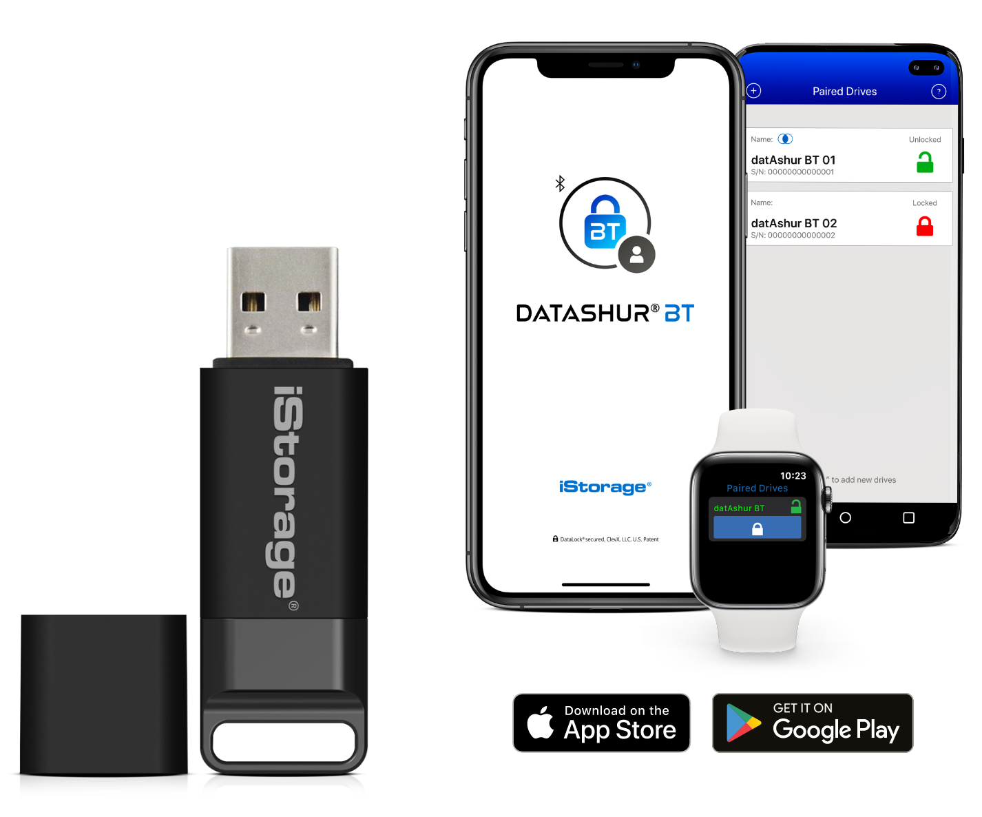 datAshur BT USB stick | E-QUIPMENT