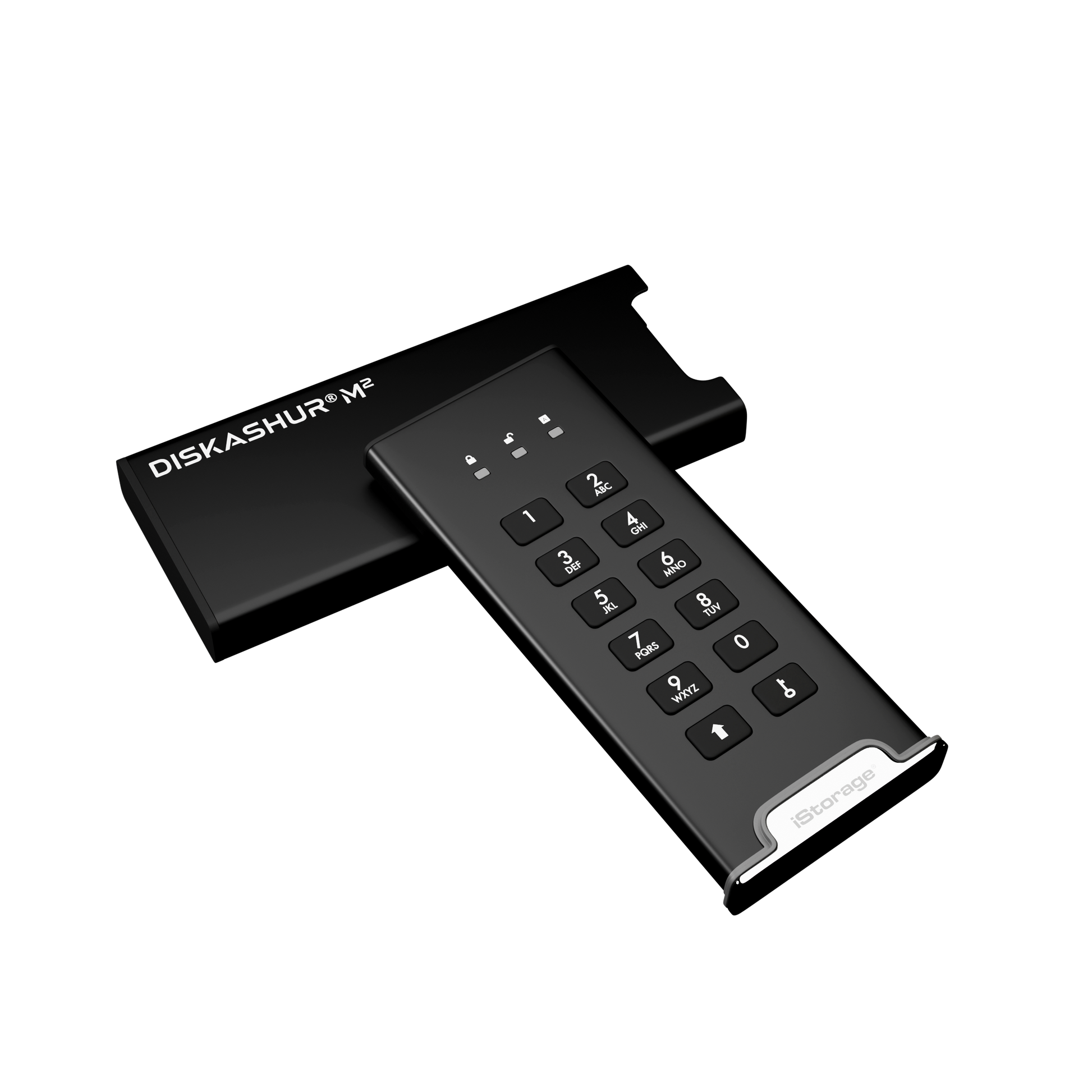 iStorage diskAshur M2 SSD externe harde schijf | E-QUIPMENT