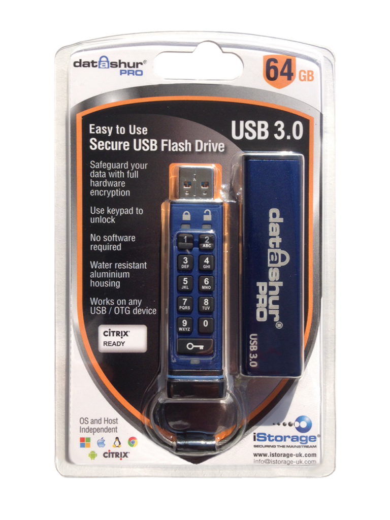 iStorage datAshur PRO USB-Stick | E-QUIPMENT