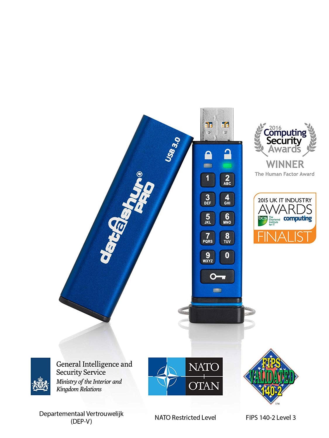 iStorage datAshur PRO USB-Stick | E-QUIPMENT